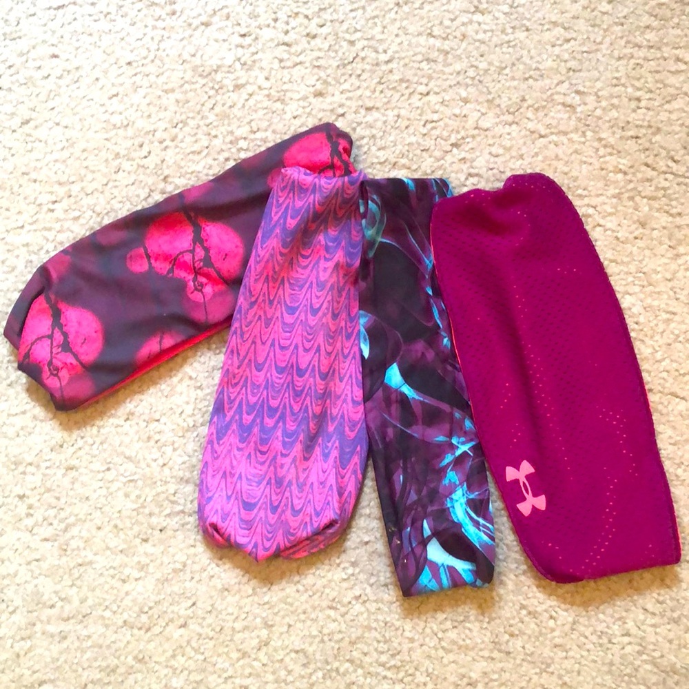 BUNDLE - 4 different styles, multi-color headbands